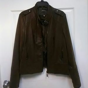 Vegan Leather Jacket